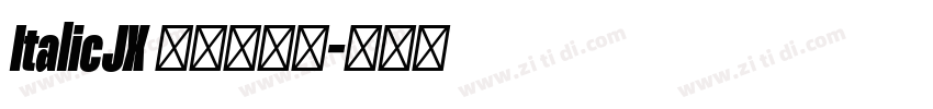 ItalicJX 意大利斜体字体转换